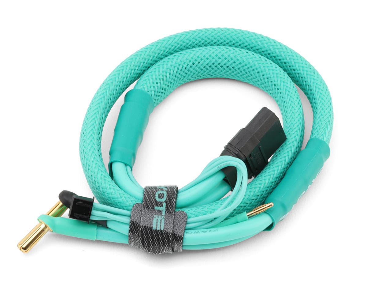 Cayote Power 2S LiPo XT90 Charge Lead (Female XT90 to 5mm Bullets) (620mm) w/3-Pin JST-XH Balance Plug (Aurora Green)