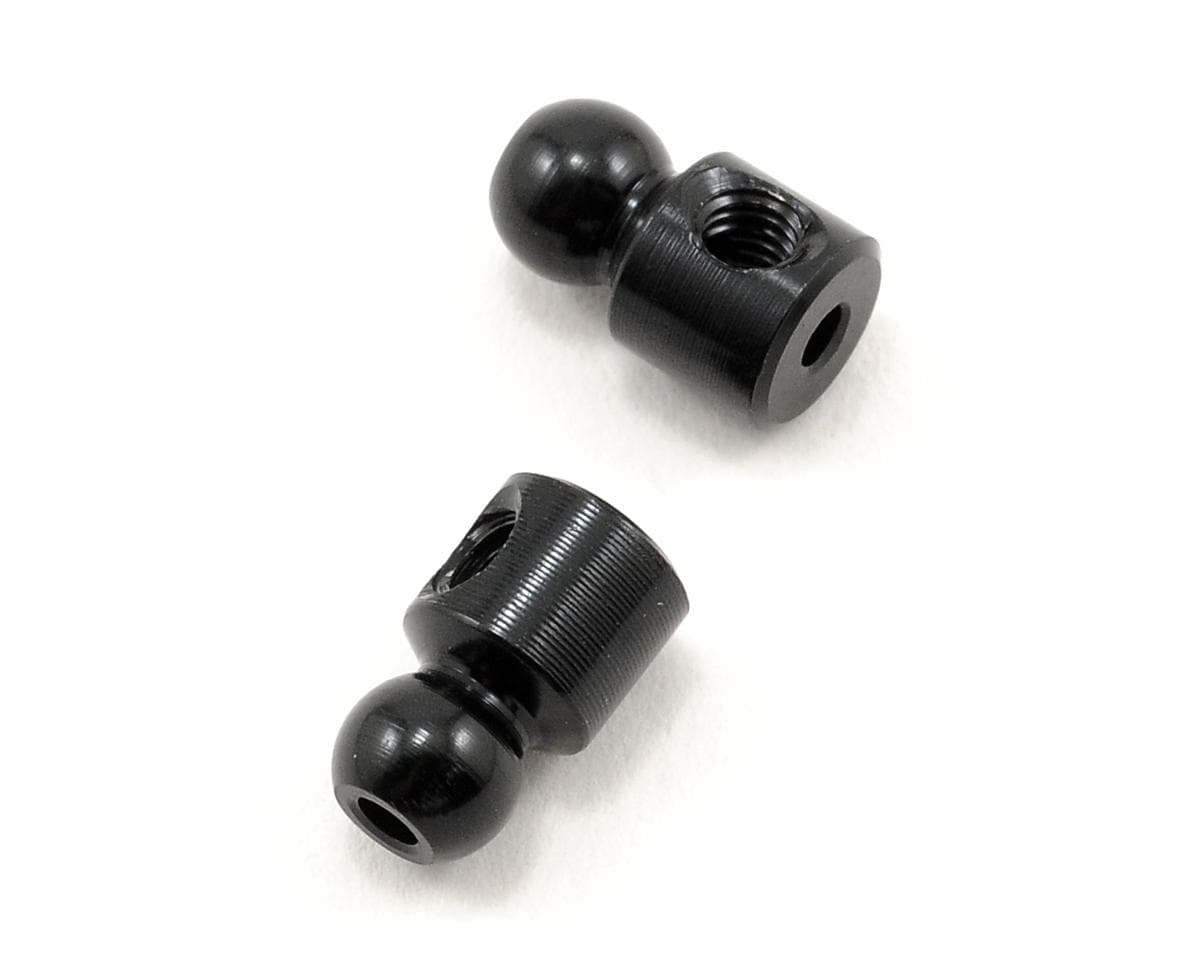 XRAY 4.9mm Aluminum Ball End Set (Black) (2)