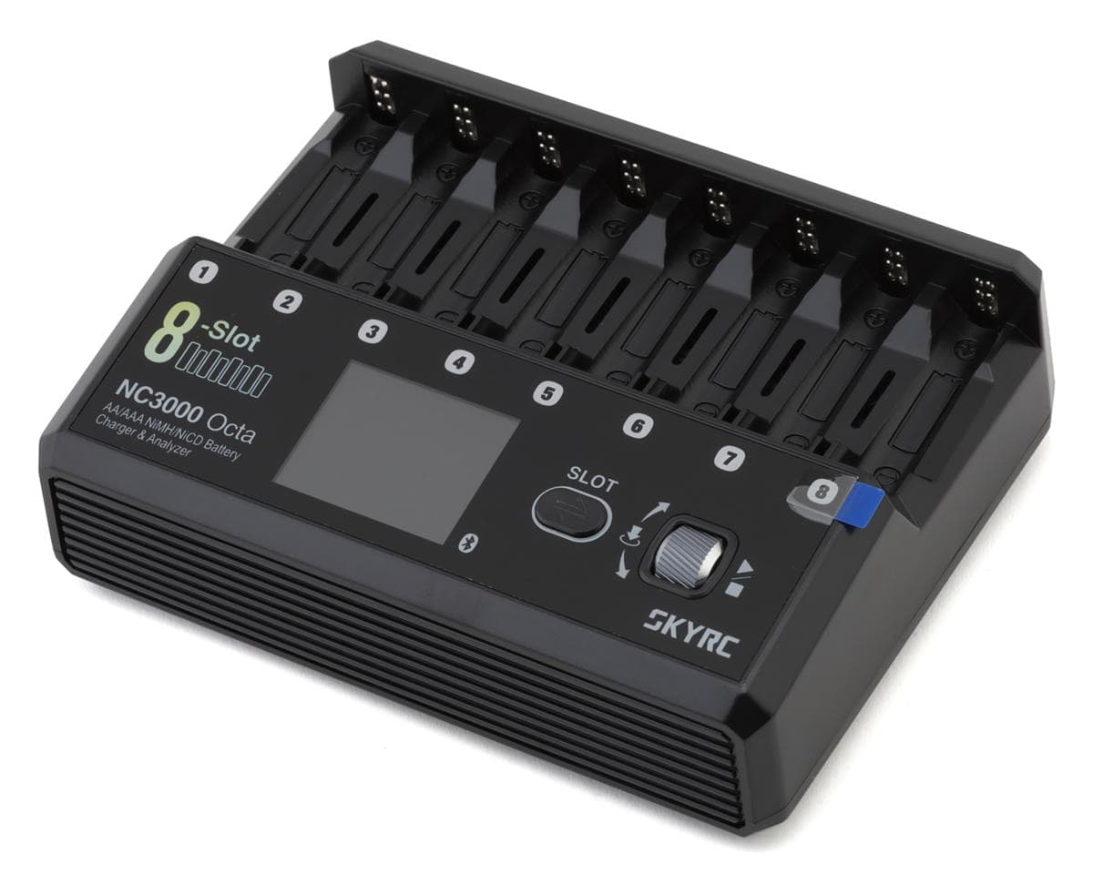 SkyRC NC3000 Octa NiNH/NiCD Battery Charger (8 Slots) (AA/AAA)