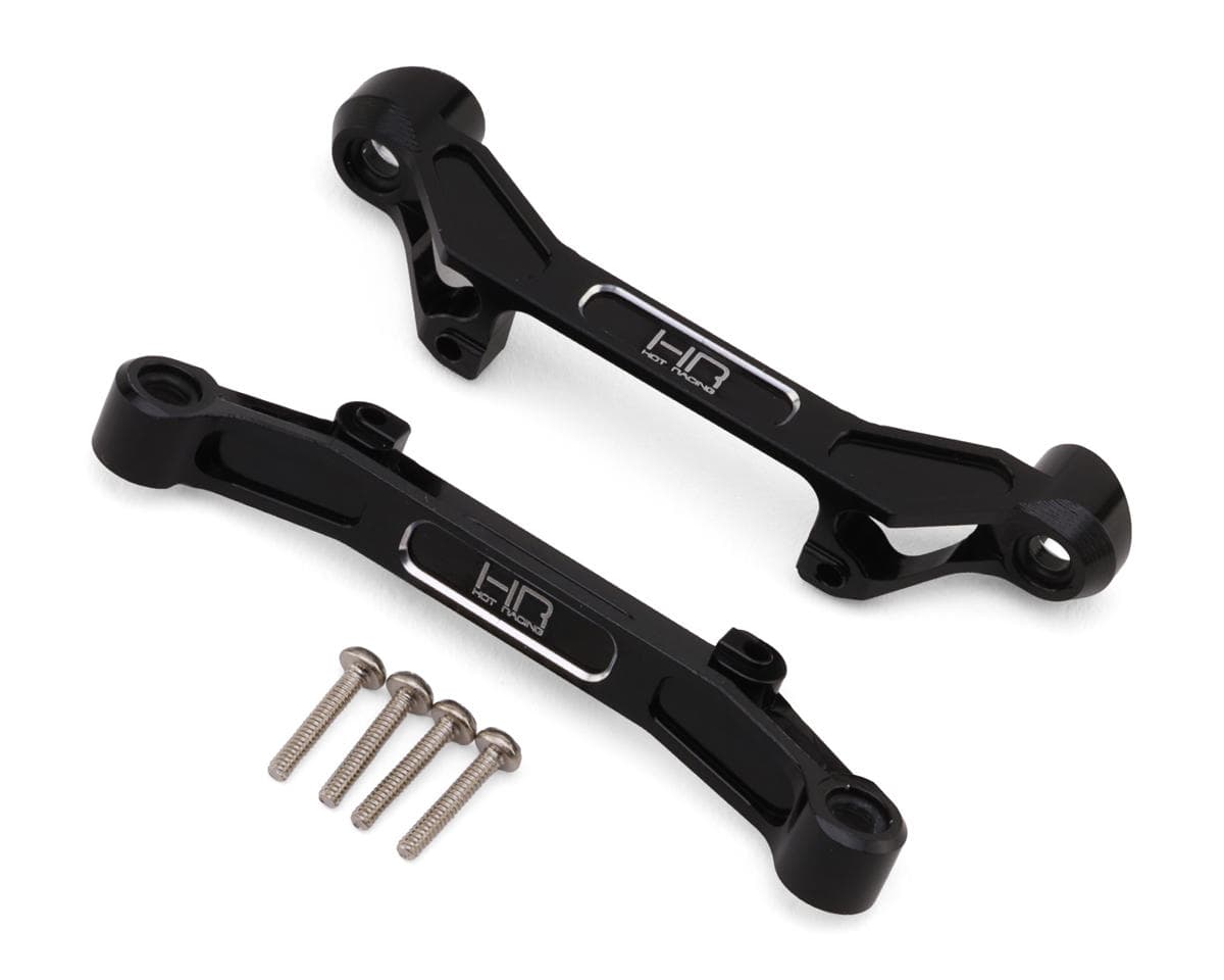 Hot Racing Axial SCX30 Bronco Aluminum LED Light Bucket/Chassis Braces Set