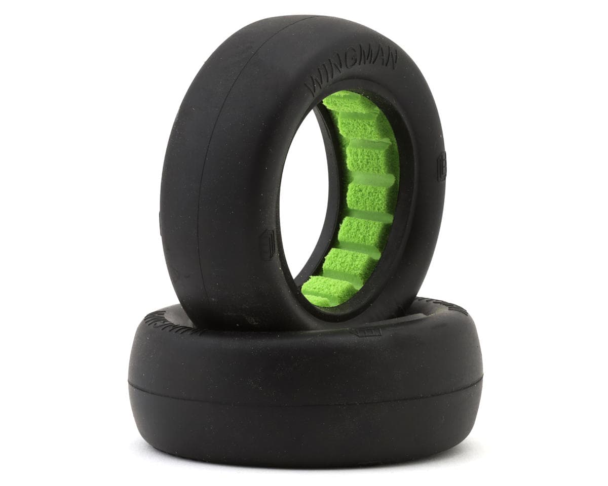 Whitz Racing Products Wingman Slick 2.2" 2WD Front Buggy Tires (2) (Super Soft) w/Foam Inserts