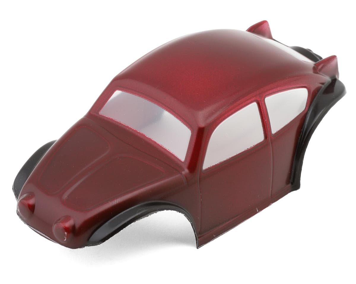 Injora Axial® SCX30 BUG30 1/30 Pre-Painted Rock Crawler Body Set (Red) w/Magnetic Mounts