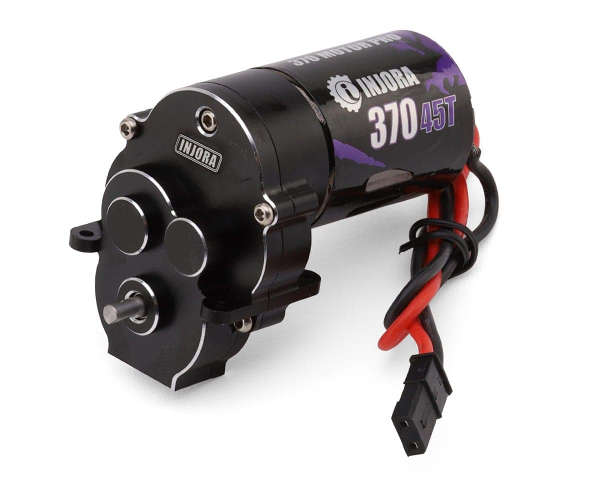Injora 370 Brushed Motor w/Aluminum Transmission for Traxxas TRX-4M