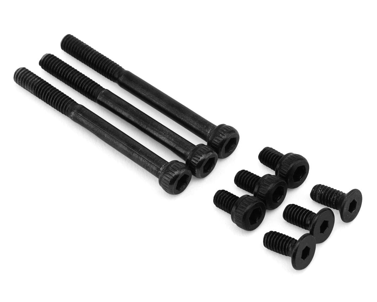 Team Exalt Gen-X Series Steel Screw Kit (Black)