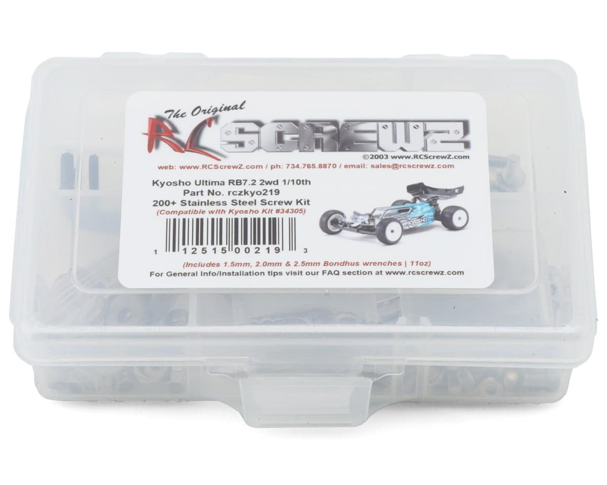 RC Screwz Kyosho Ultima RB7.5 Stainless Steel Screws Kit