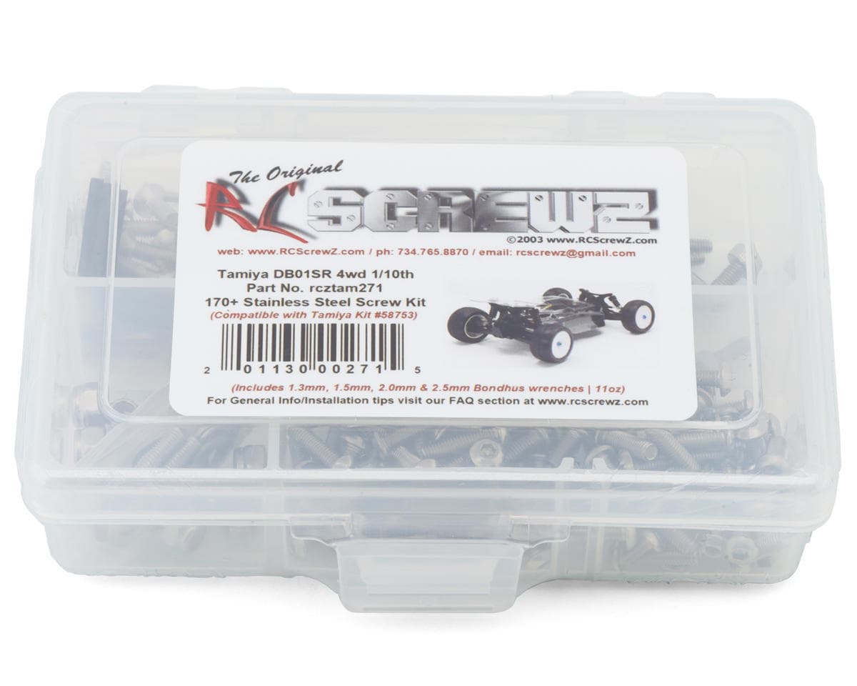 RC Screwz Tamiya DB01SR 4WD Stainless Steel Screws Kit