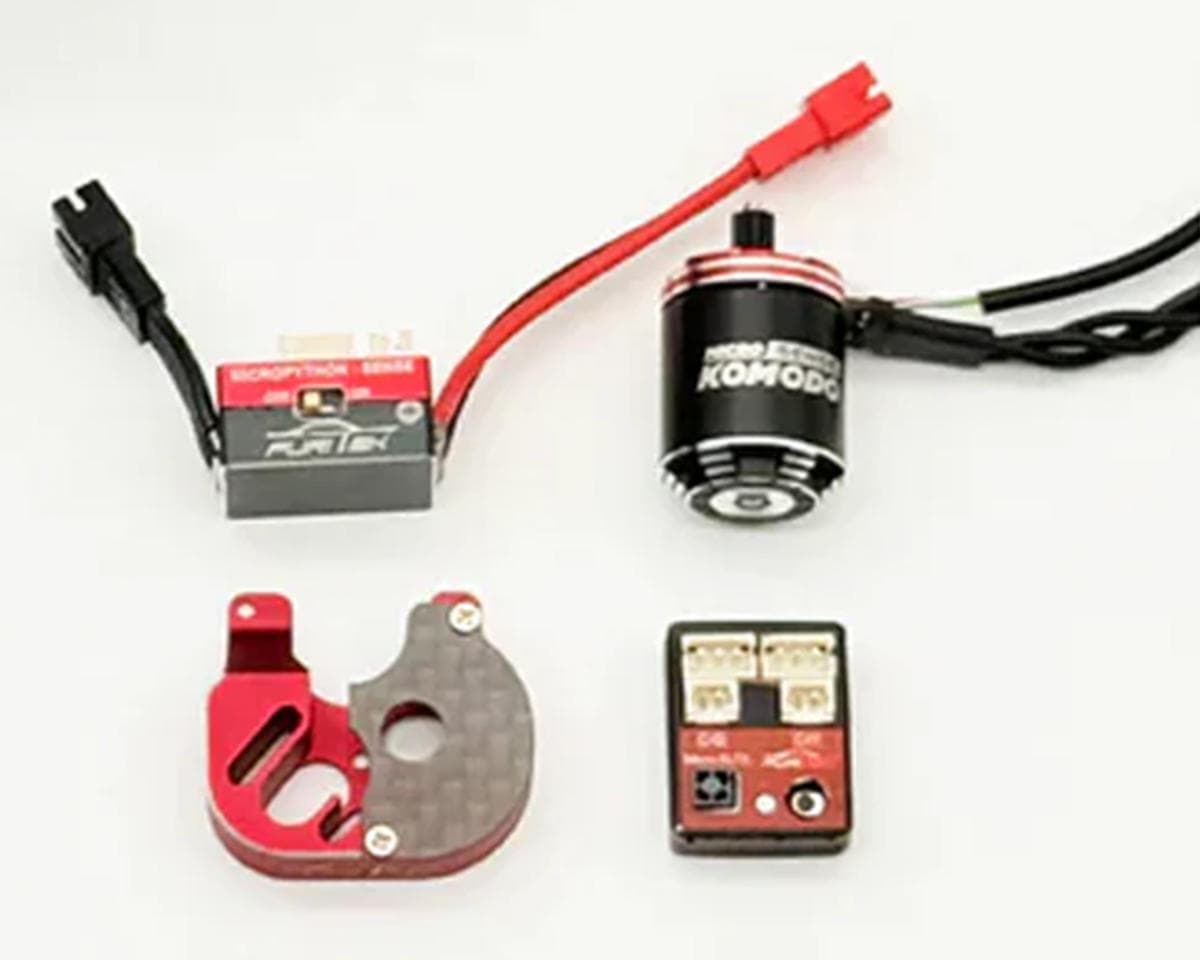 Furitek SCX24 MicroModo Sensored 2026 PNP Outrunner Brushless System (Compatible w/Stock SLT2 Transmitter)