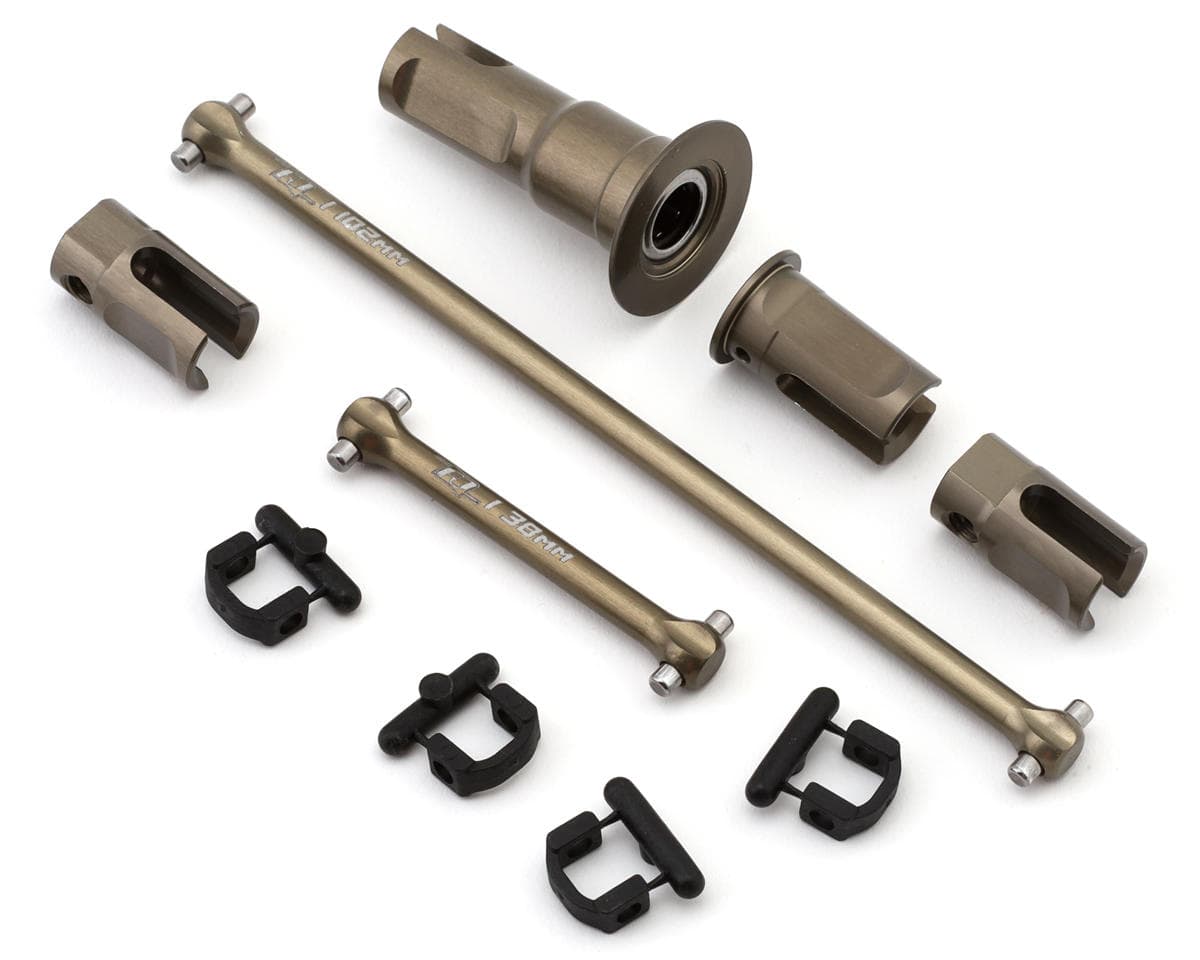 Revolution Design B84 Lightweight Center Driveline Set (For Decoupled Slipper/ Forward Motor Position) (10.5T/13.5T Stock)
