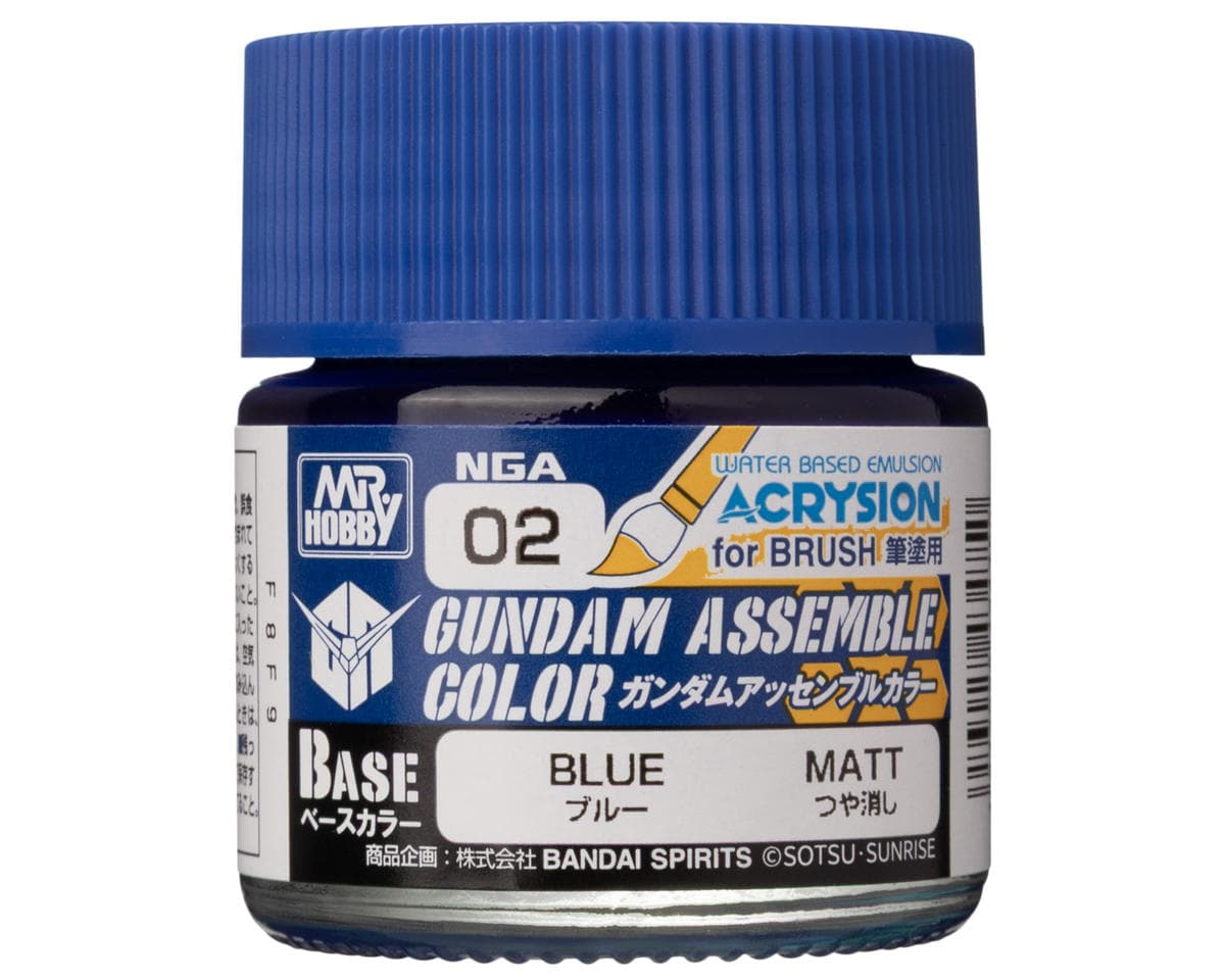 GSI Creos Mr. Hobby Gundam Assemble Color Base Acrysion Acrylic Paint (Blue)