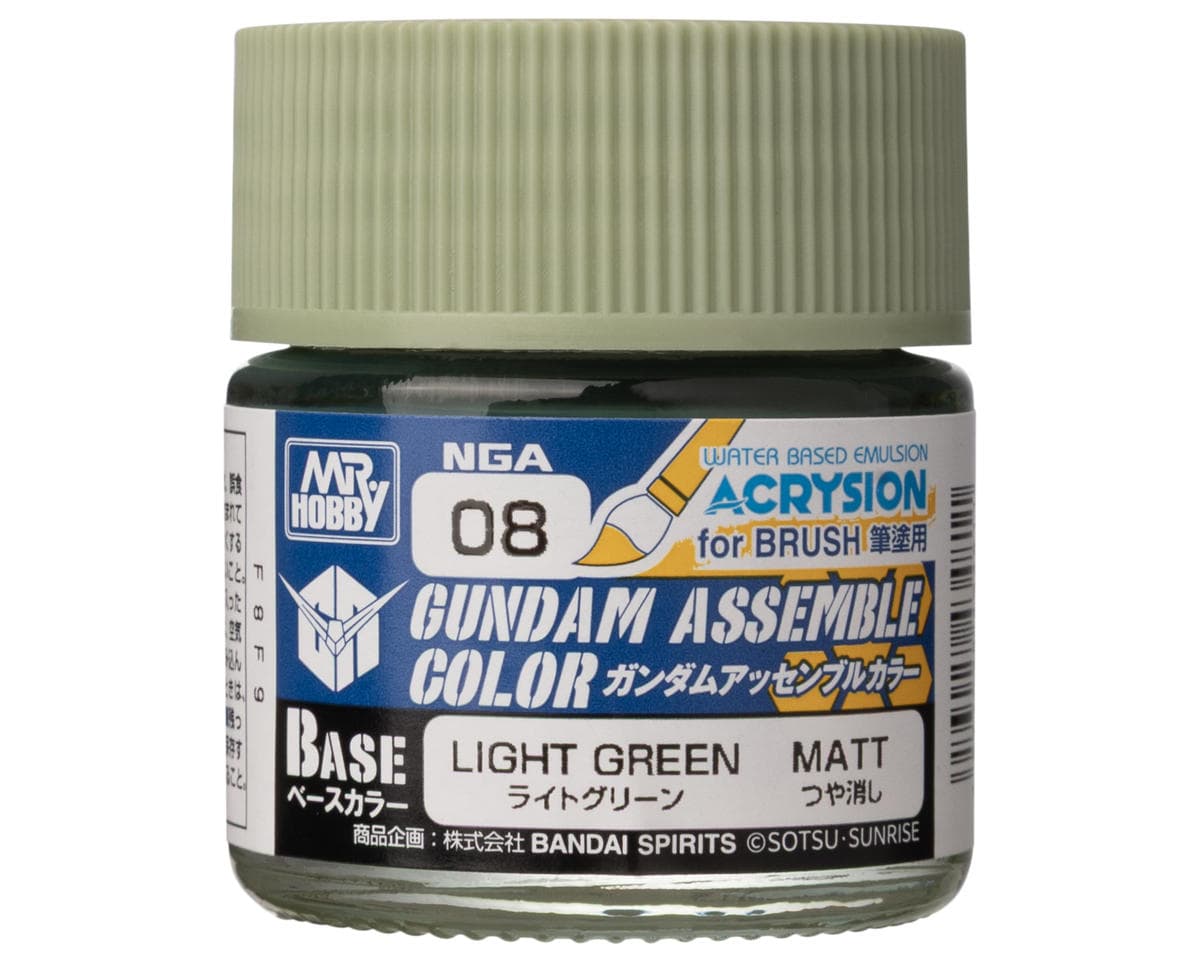 GSI Creos Mr. Hobby Gundam Assemble Color Base Acrysion Acrylic Paint (Light Green)