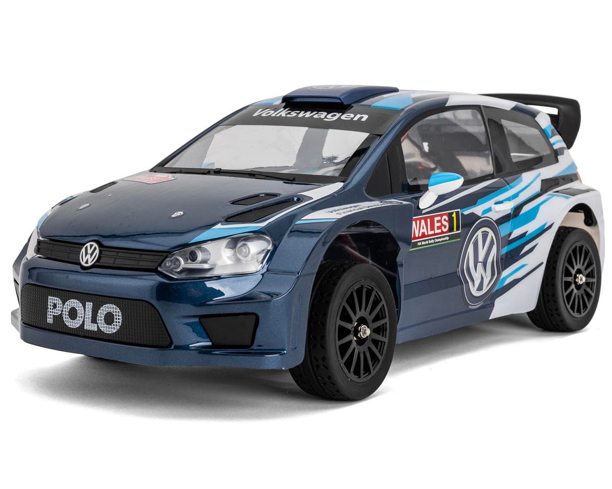 MJX HYPER GO 10304 2015 Volkswagen Polo R WRC 1/10 4WD RTR Brushless Rally Car w/2.4GHz Transmitter, Battery, & Charger