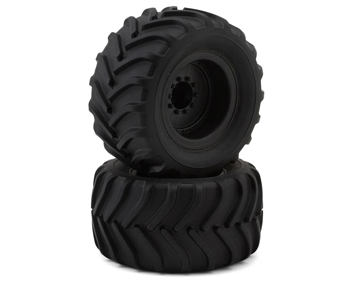 MJX HYPER GO 10210 Pre-Mounted Tires (Black) (4)