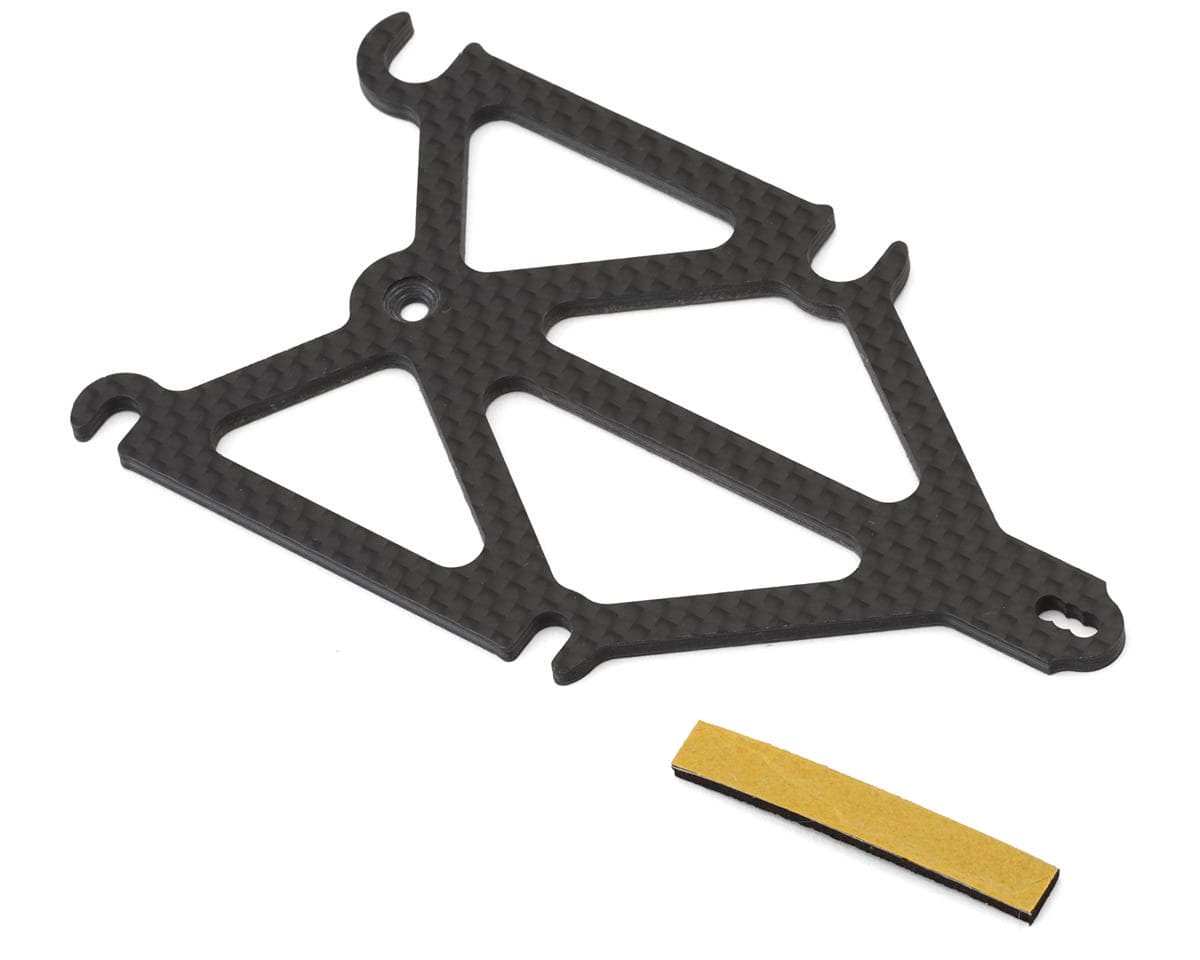 Schumacher Cougar 2 Works Carbon Fiber LiPo Battery Strap (Longitudinal)