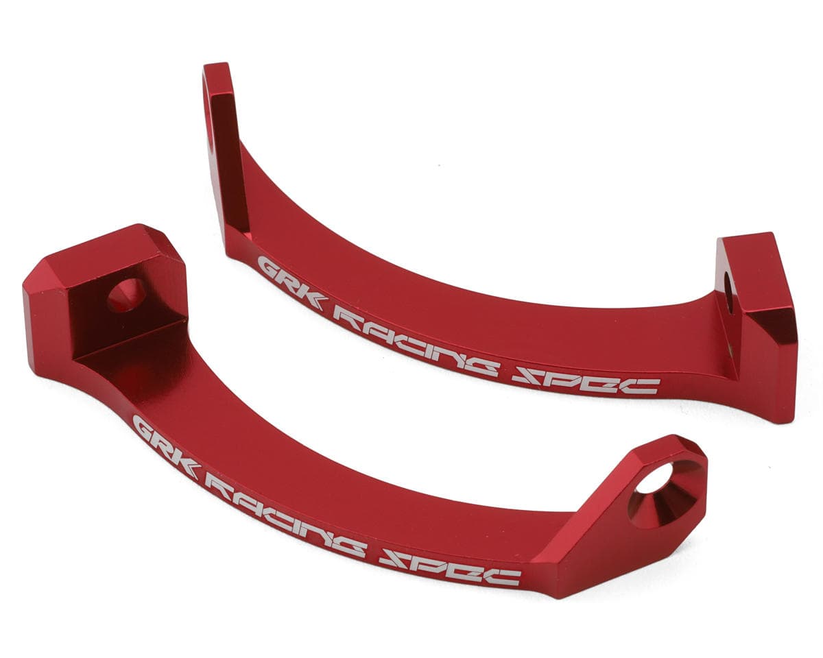 Shibata GRK5-R V2 Reinforce Aluminum Braces (Red) (2)