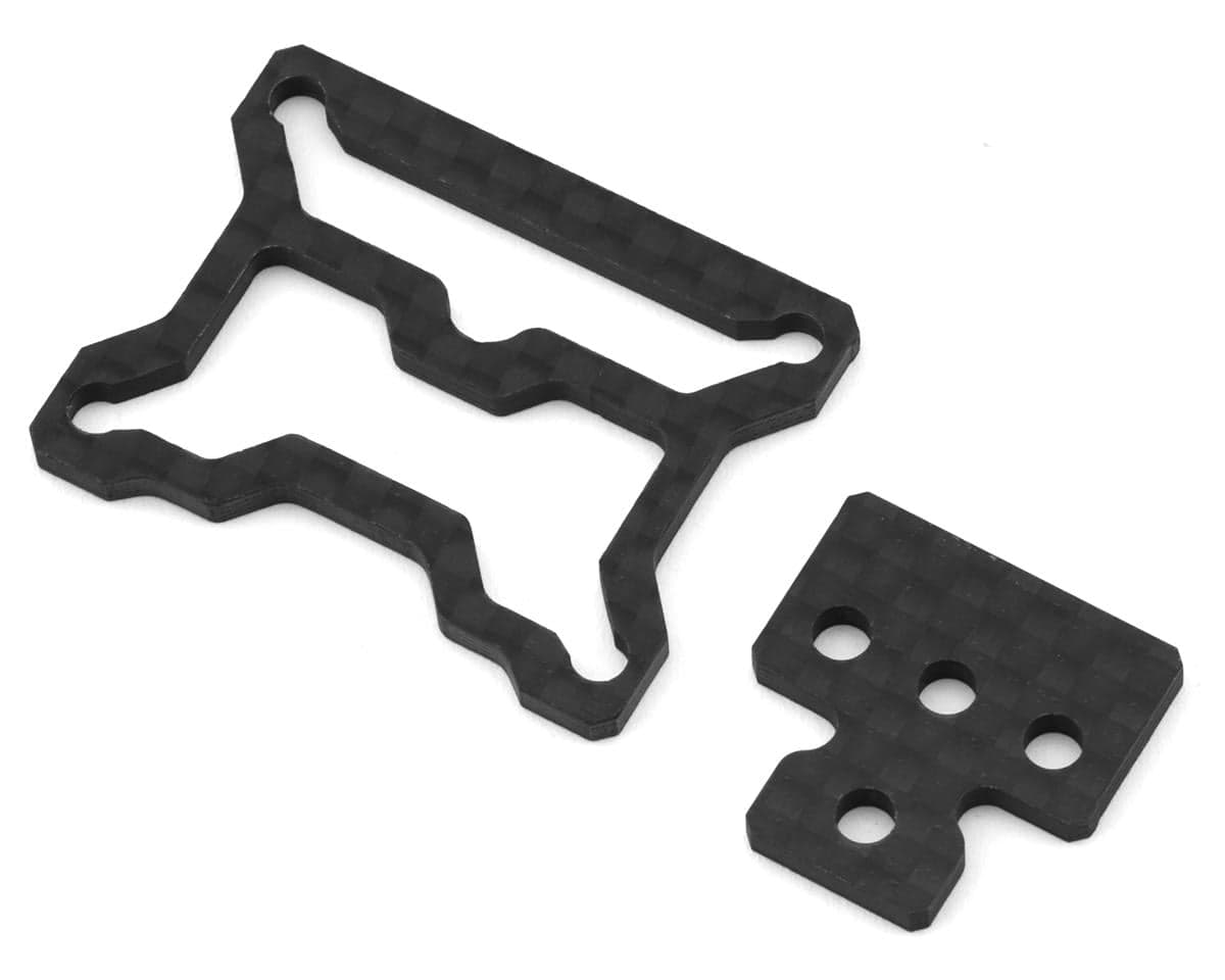 Shibata GRK5-R Carbon Fiber Gearbox Raiser Plate Set