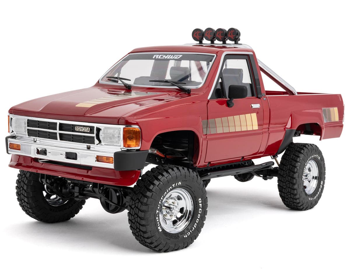 RC4WD Trail Finder 2 1/10 RTR 4WD Electric Trail Truck w/1985 Toyota Pickup Body w/2.4GHz Transmitter (Quick Release Body Mount)
