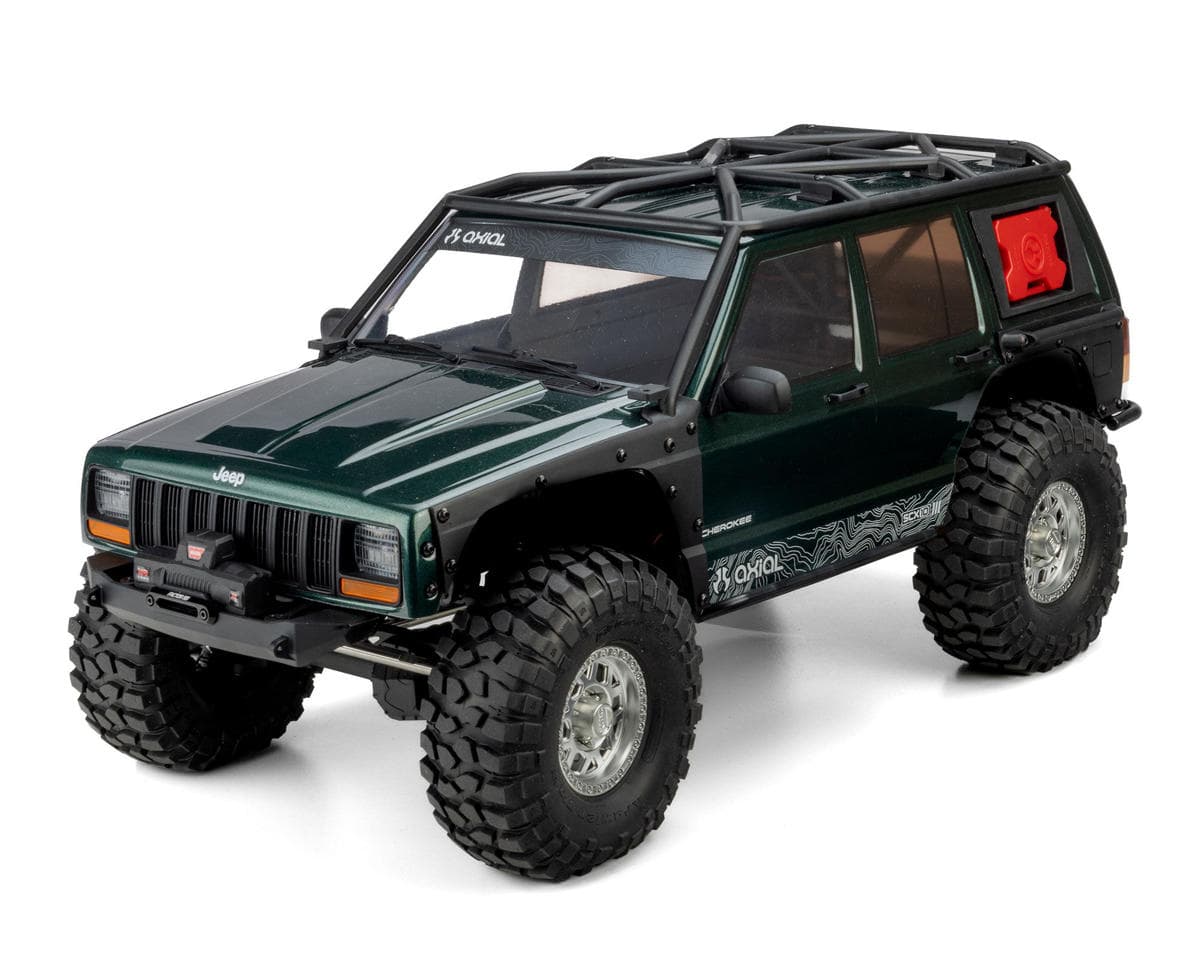 Axial SCX10 III Jeep Cherokee XJ 1/10 RTR 4WD Electric Trail Rock Crawler (Forest Green Pearl) w/2.4GHz Radio