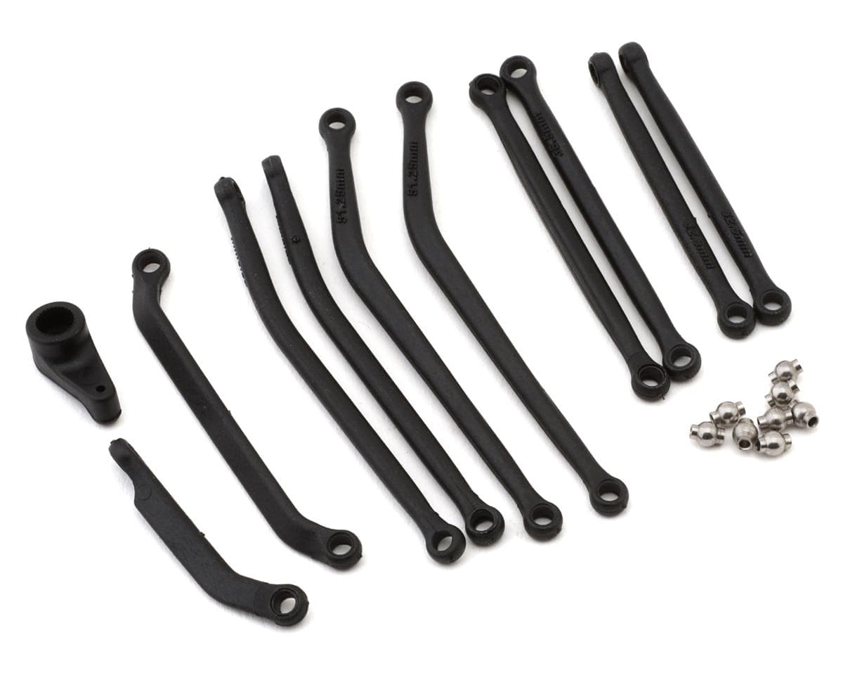 Axial SCX30 Suspension Links & Servo Horn Set (107mm Long Wheelbase) (Tacoma TRD Pro)