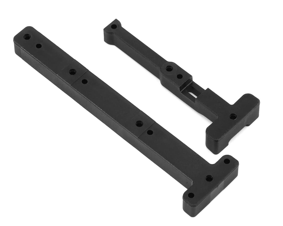 XRAY XB4 Composite Front & Rear Chassis Brace Set (Narrow) (Hard)