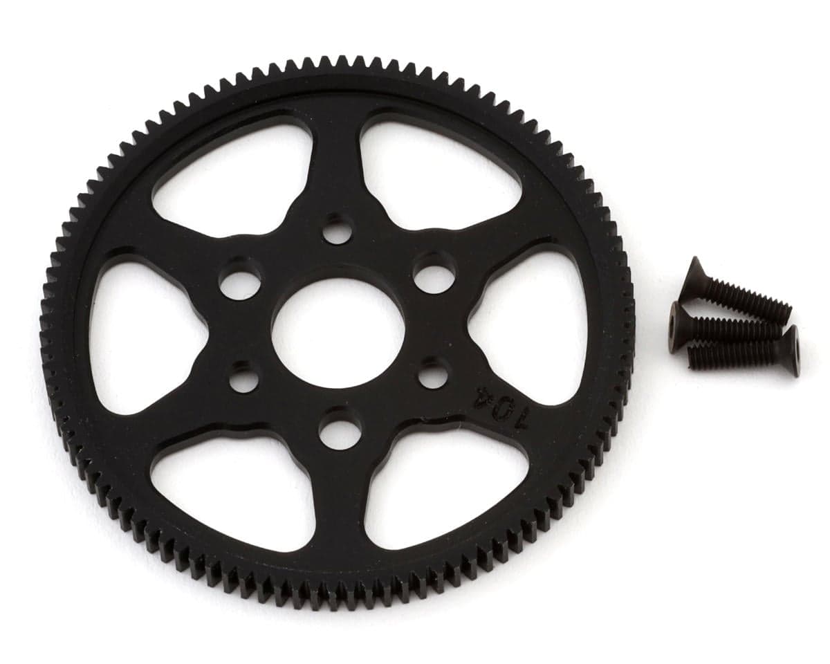 Schumacher 64P Pro CNC-Machined Stock Spur Gear (104T)