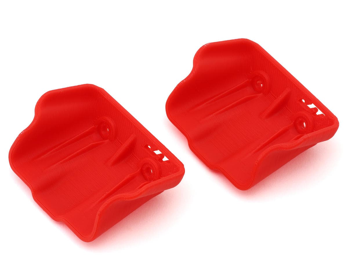 J&T Bearing Co. Tekno RC Aerovex 1/8 Buggy Front Nose Wings (Red) (2)