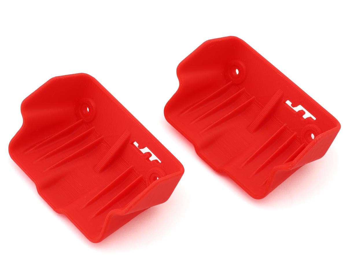 J&T Bearing Co. Tekno RC Aerovex 1/8 Truggy Front Nose Wings (Red) (2)