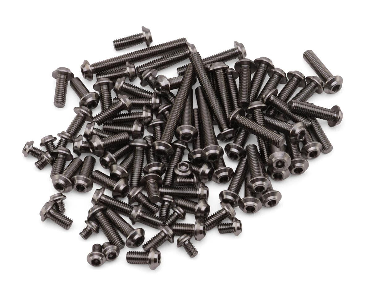 1UP Racing TLR 22X-4 2.0 DC Pro Duty Titanium Upper Screws Set (117)