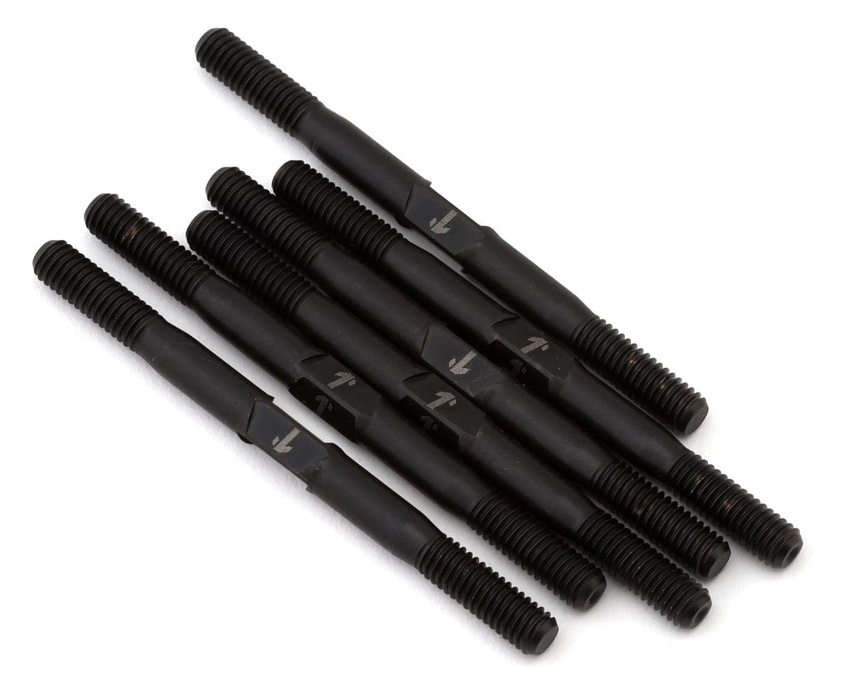1UP Racing RC10B7.1/B7.1D Pro Duty Titanium Turnbuckles Set (Black)