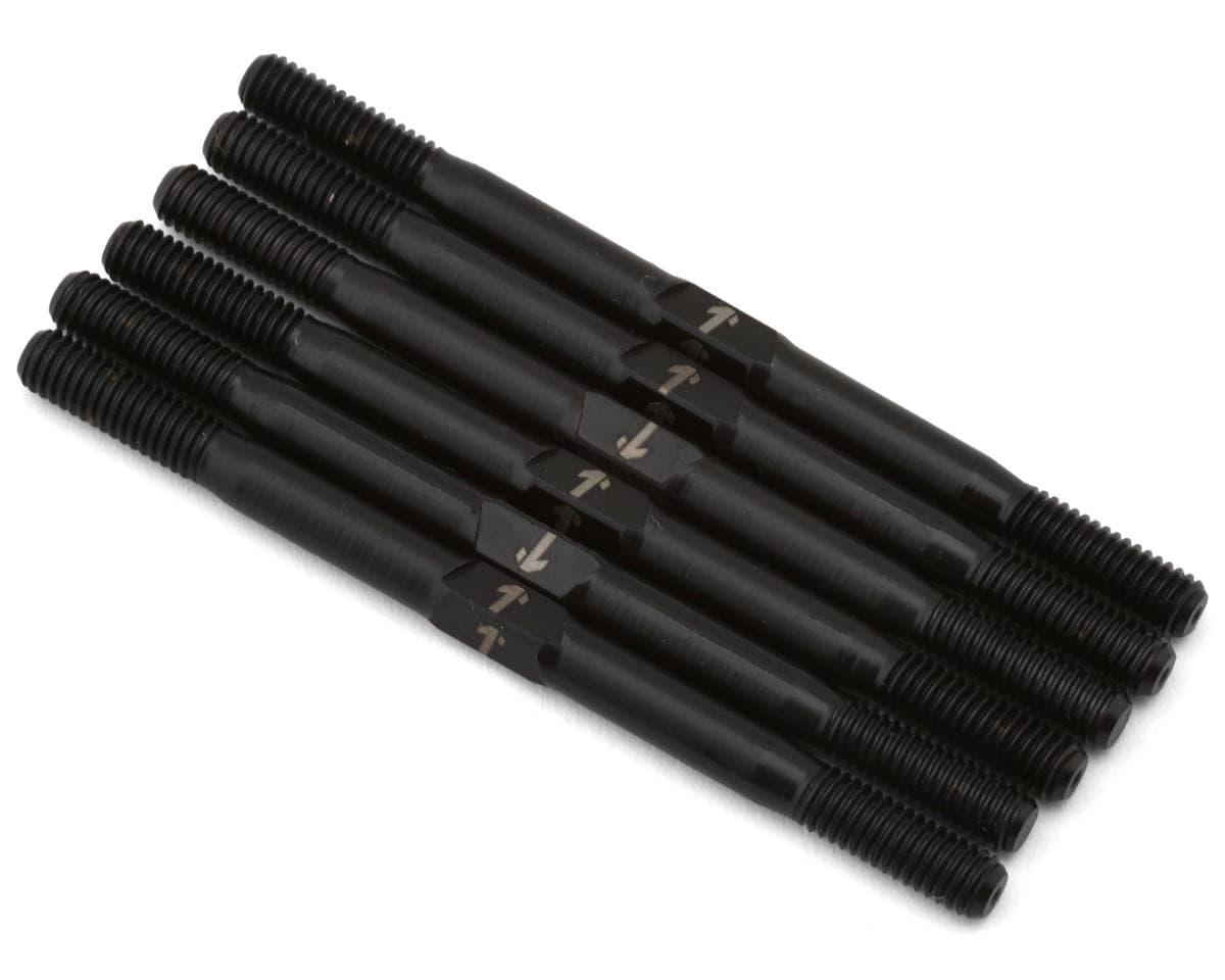 1UP Racing XRAY XB2 2026 Pro Duty Titanium Turnbuckles Set (Black)