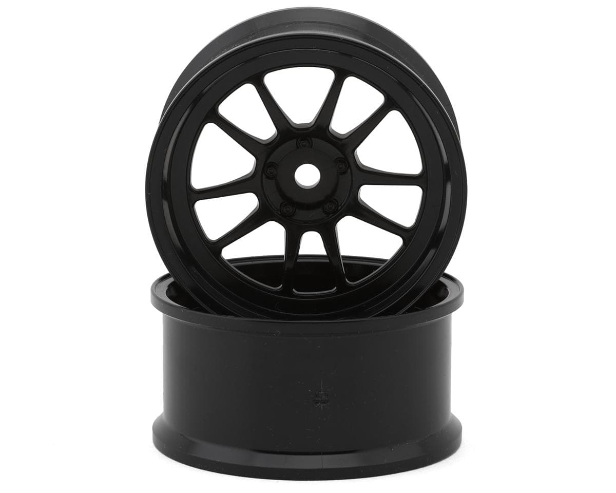 Shibata Shibawheel G23 Drift Wheels (Black) (2) (5mm Offset)