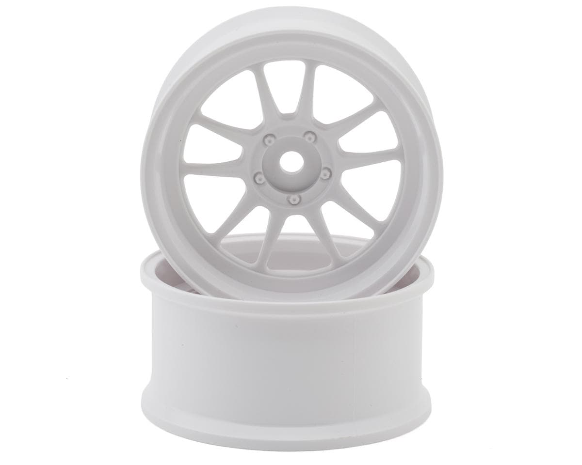 Shibata Shibawheel G23 Drift Wheels (White) (2) (5mm Offset)
