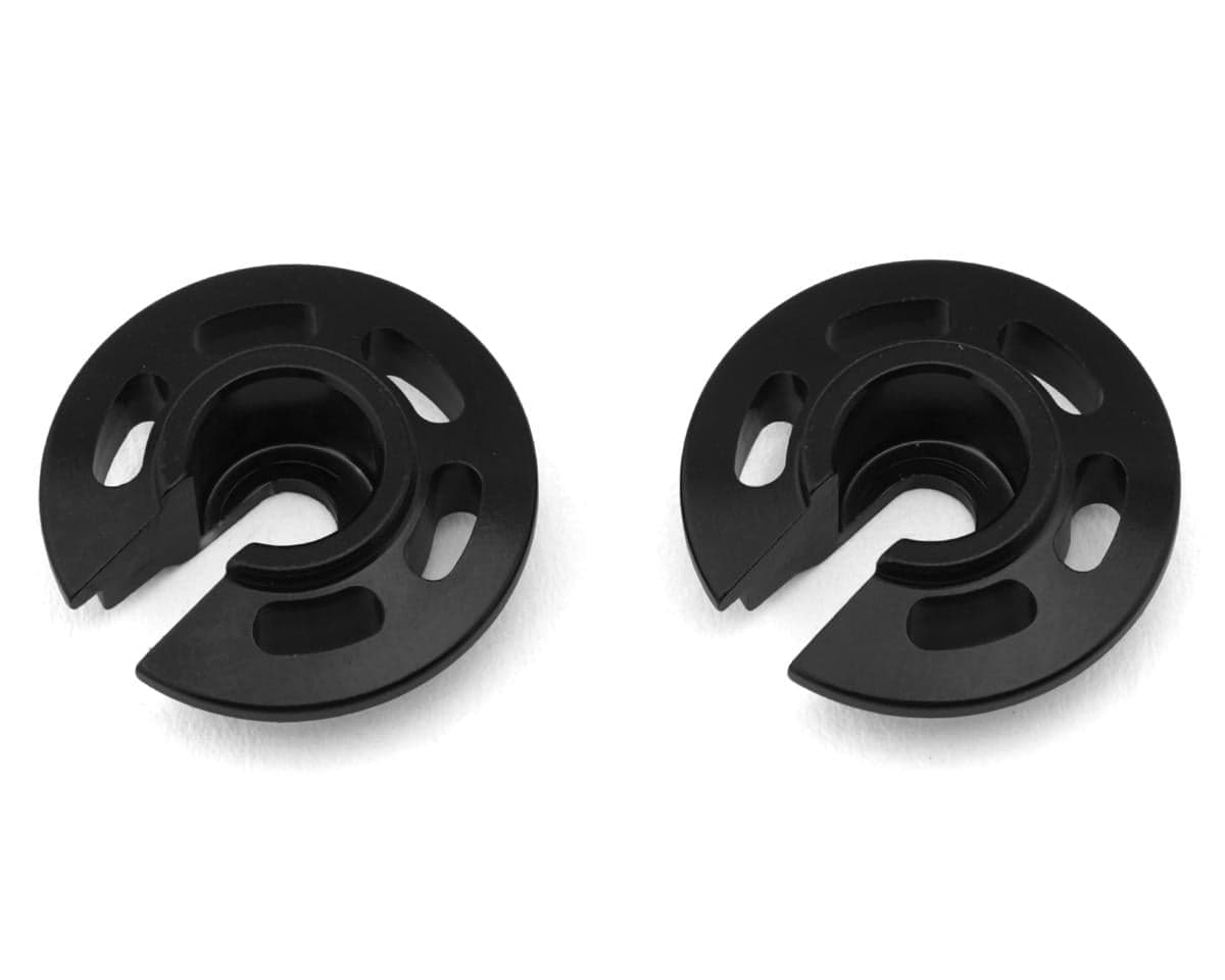 Shibata GRK5-R Aluminum Spring Retainers (Black) (2) (0mm Offset)