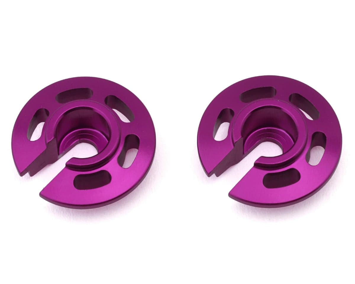 Shibata GRK5-R Aluminum Spring Retainers (Purple) (2) (0mm Offset)