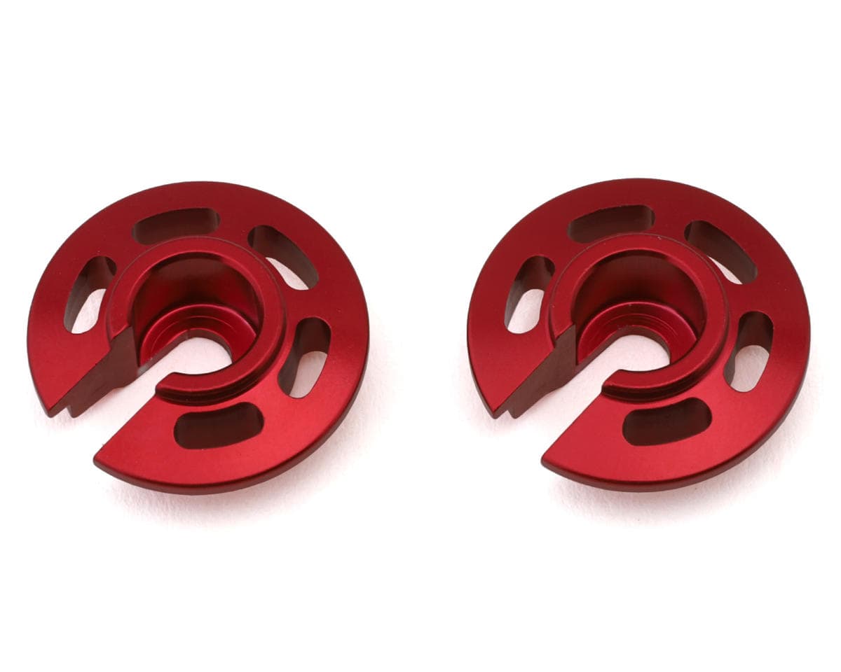 Shibata GRK5-R Aluminum Spring Retainers (Red) (2) (0mm Offset)