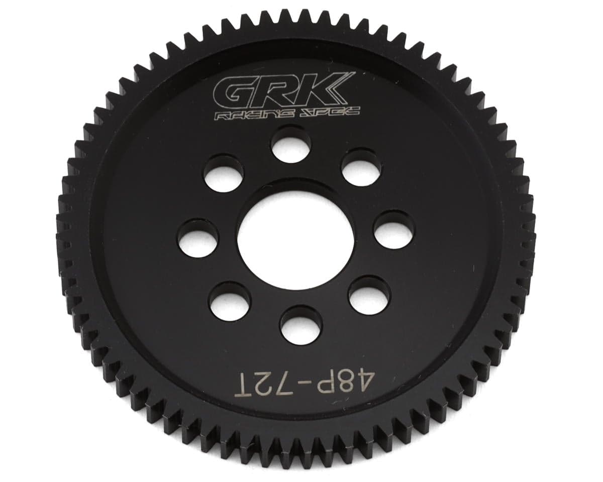 Shibata GRK5-R 48P CNC-Machined Delrin Racing Spur Gear (72T)