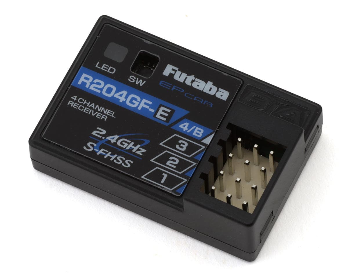 Futaba R204GF-E S-FHSS High Voltage 4-Channel 2.4GHz Micro Surface Receiver