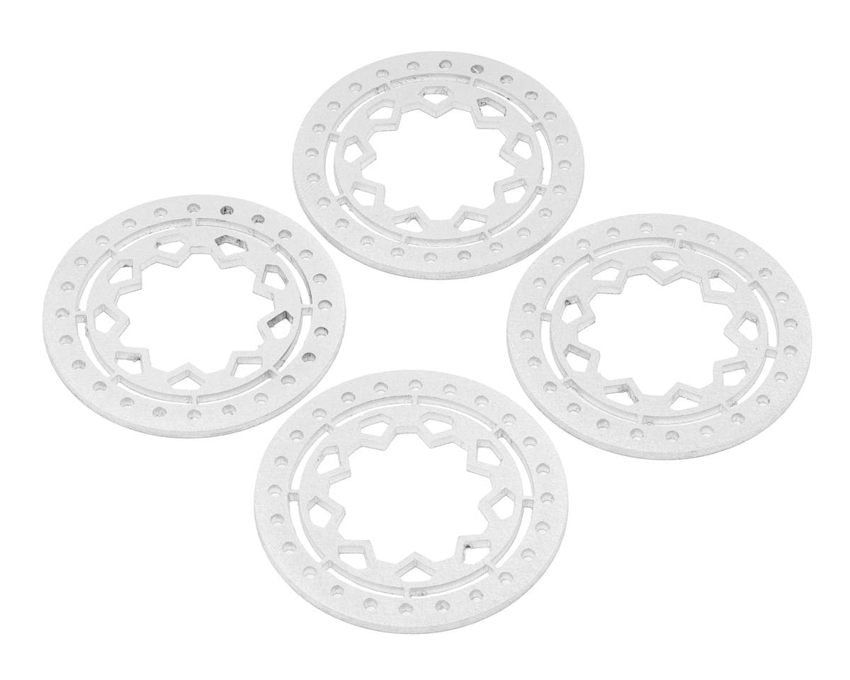 SmithBuilt Scale Designs 1.9 Diamond Aluminum Beadlock Rings (4) (for Vanquish Wheels)