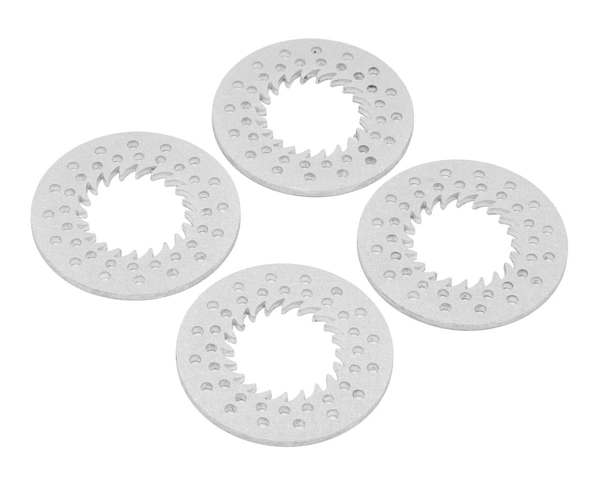 SmithBuilt Scale Designs 1.3" Holy Blade Aluminum Beadlock Rings (4) (Injora 16-Hole Wheels)