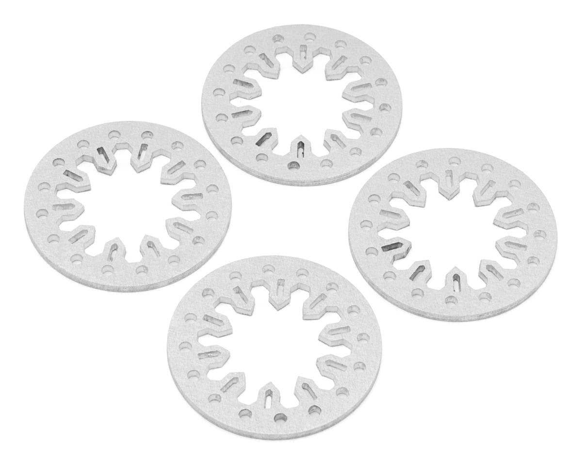 SmithBuilt Scale Designs 1.3" Points Aluminum Beadlock Rings (4)