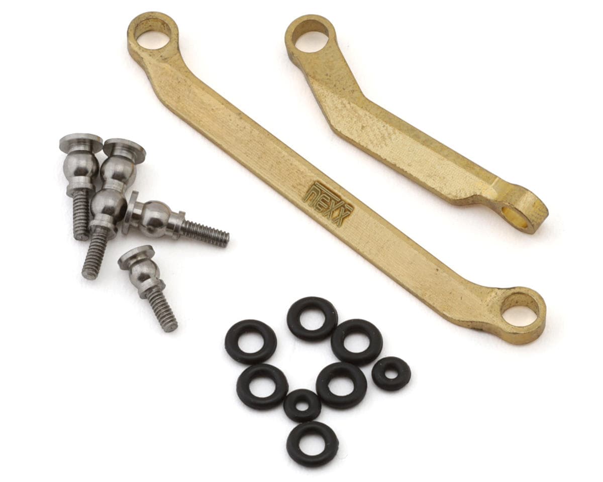NEXX Racing Axial SCX30 Brass Steering Link Set