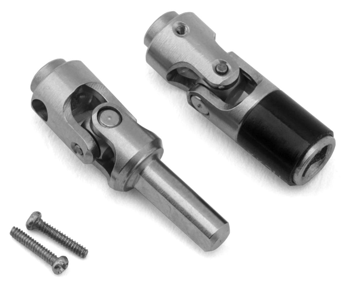 NEXX Racing Axial SCX30 Steel Front Driveshaft Set (Black) w/Aluminum Sleeve