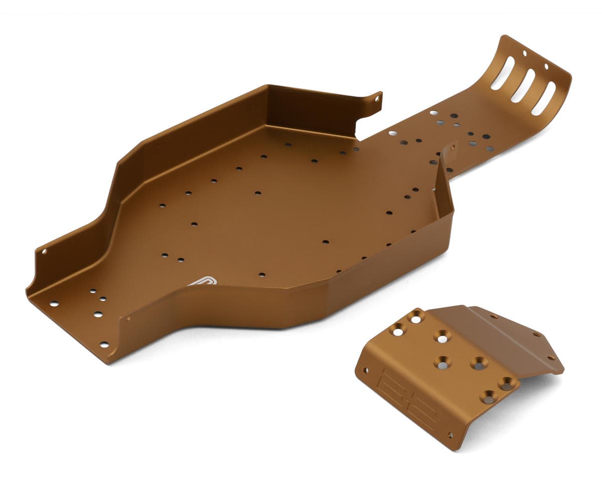 Team Associated RC10 Factory Team Chassis & Nose Plate (Bronze)