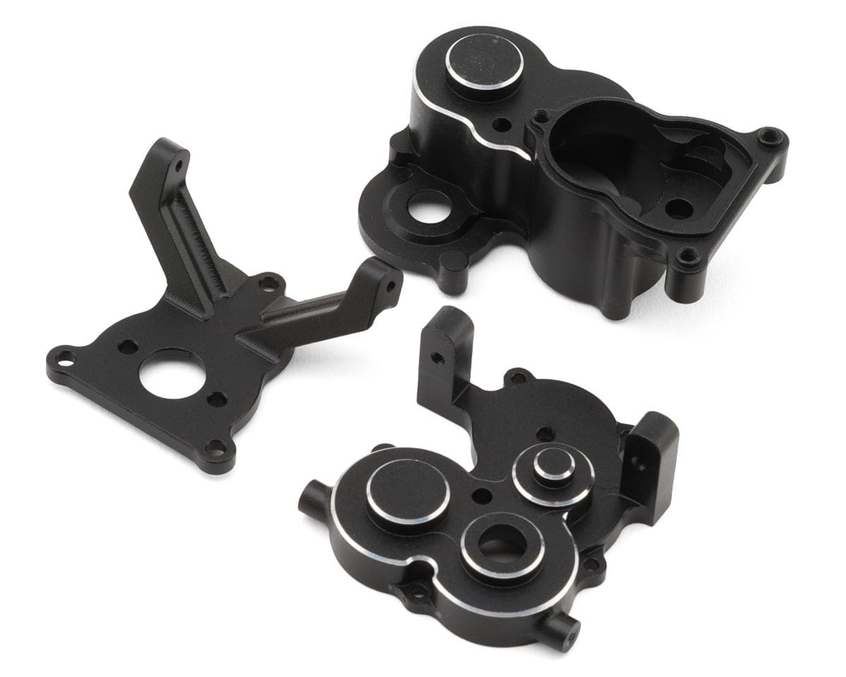 UDI RC UCX24 Pro Toyota Land Cruiser Aluminum Transmission Housing (Black)
