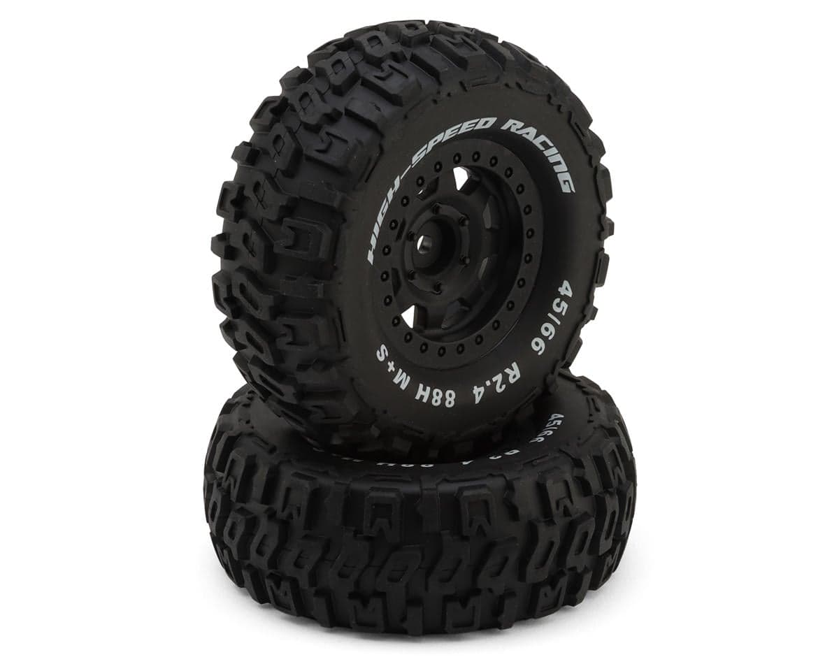 UDI RC Sierra Max Pre-Mounted Tires (2)