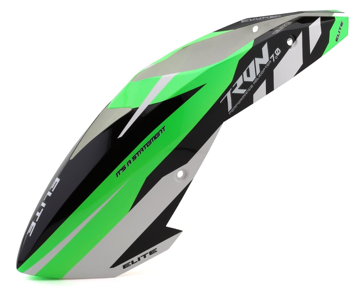 Tron Helicopters 7.0 Elite Canopy (Green)