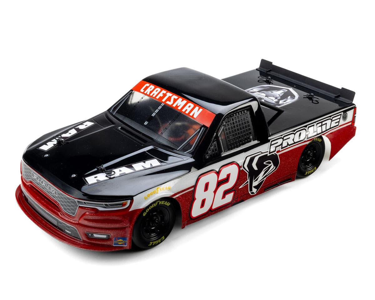 Pro-Line Losi NASCAR 2026 Ram 1500 Truck Pre-Trimmed Body (Clear)