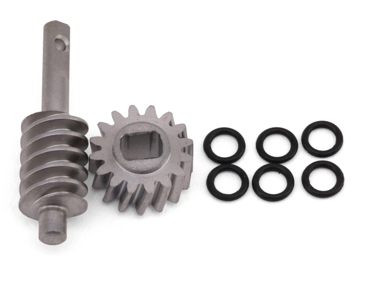 Injora Axial SCX30 Steel Differential Worm Gears Set (2T/16T) (Stock Ratio)