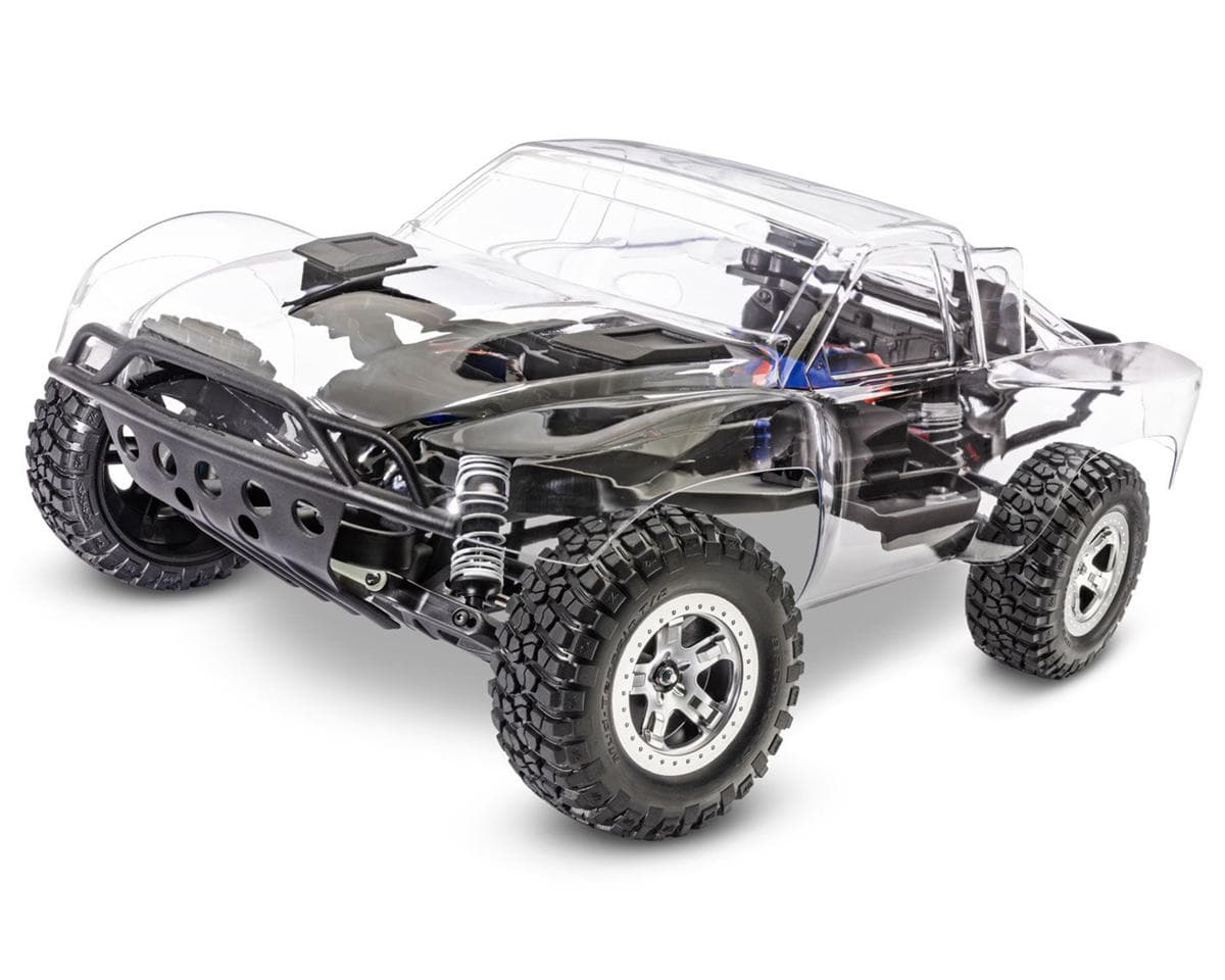Traxxas Slash® 1/10 Electric 2WD Short Course Truck Kit (Clear) w/XL-5™ ESC & TQ™ 2.4GHz Radio