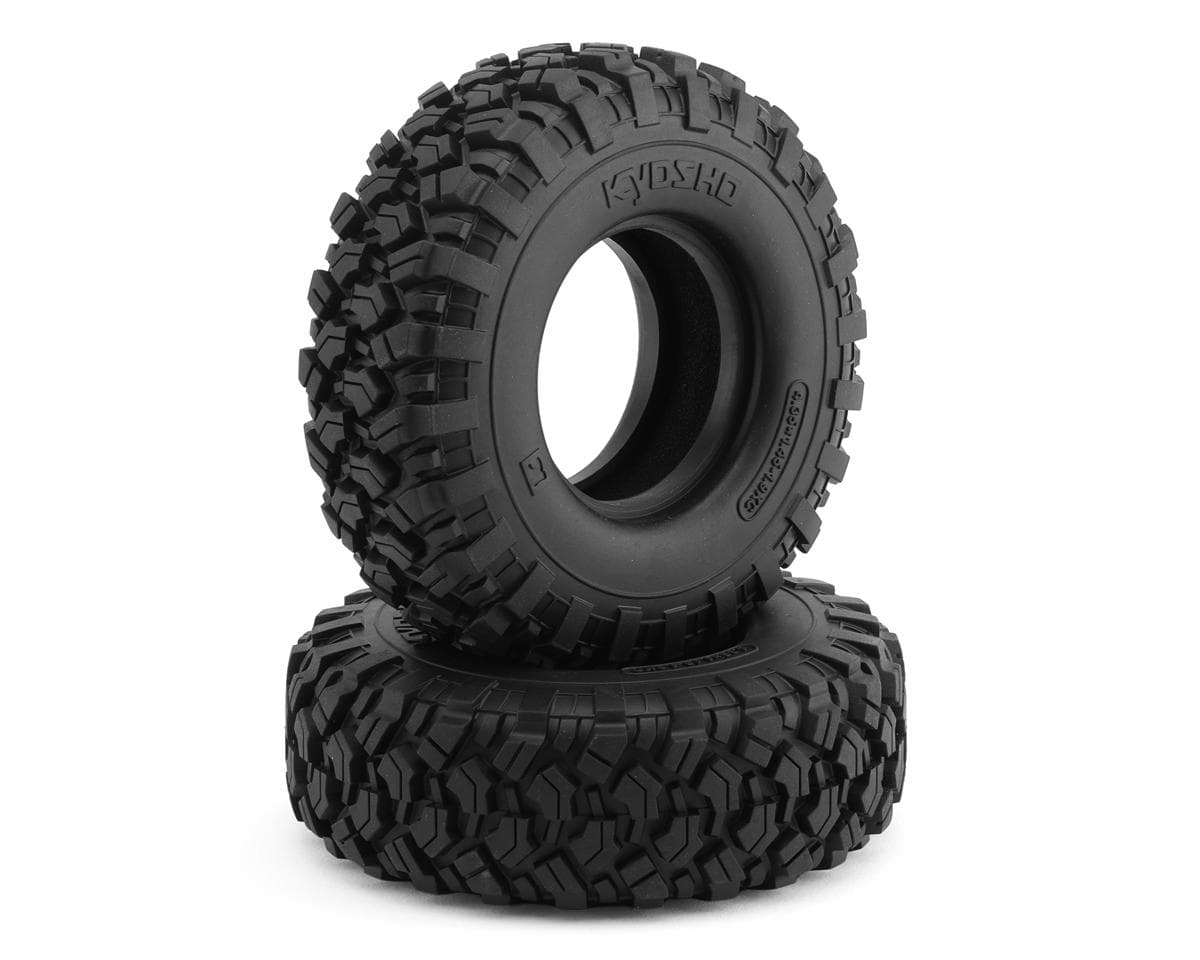 Kyosho KC10 #40 1.9" Rock Crawler Tires (4.3" OD) (2)