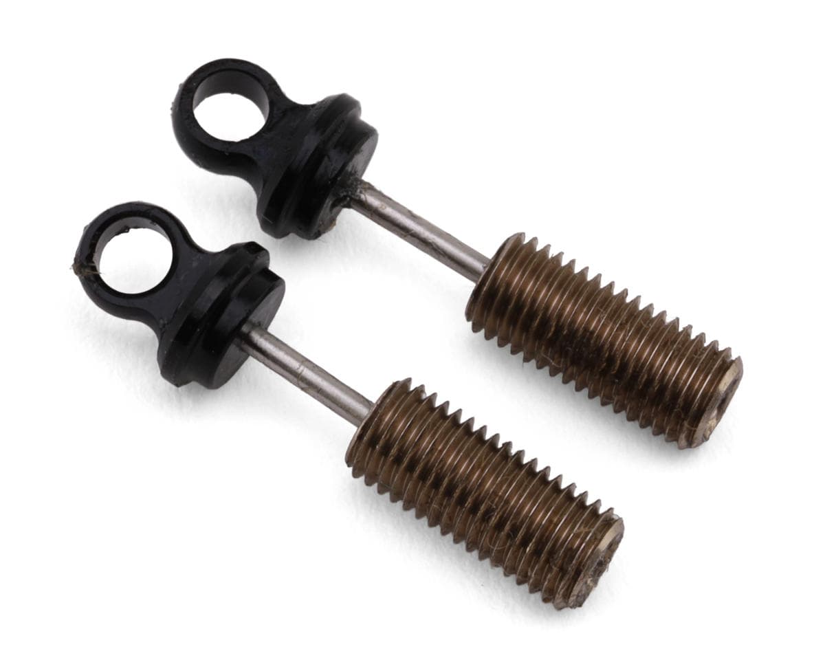 Hot Racing Axial SCX30 21.5mm Threaded Aluminum Friction Shock Bodies (2) w/Stainless Steel Shafts